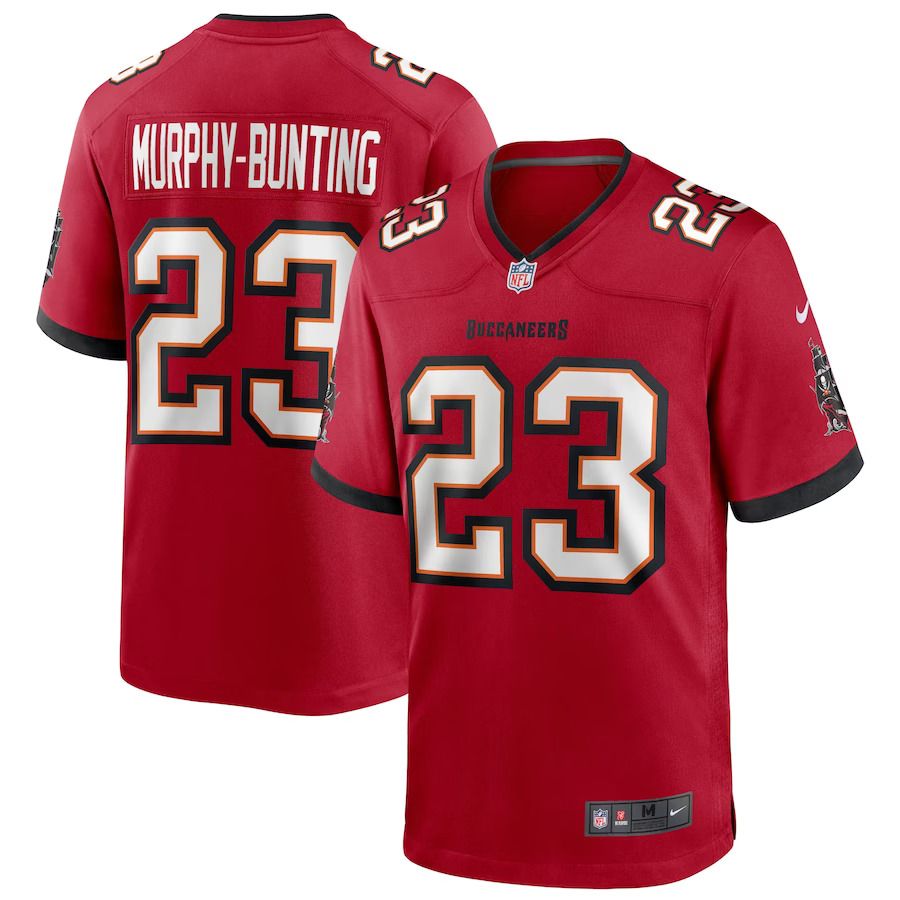Men Tampa Bay Buccaneers #23 Sean Murphy-Bunting Nike Red Team Game NFL Jersey->women nfl jersey->Women Jersey